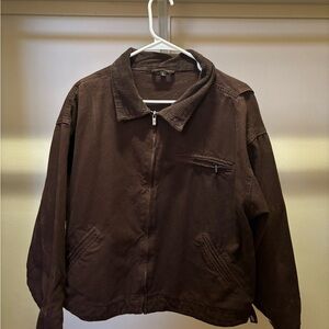 LARGE MENS BROWN JACKET